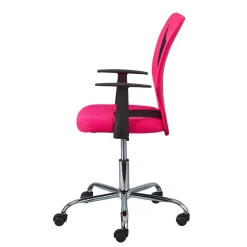 Bürodrehstuhl in Pink & Schwarz - Catama^Wohnen Outlet