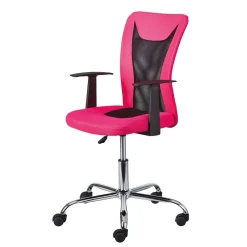 Bürodrehstuhl in Pink & Schwarz - Catama^Wohnen Outlet
