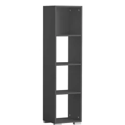 Wohnen Büroregal mit vier offenen Fächern - Brasova