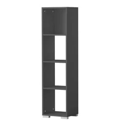 Wohnen Büroregal mit vier offenen Fächern - Brasova