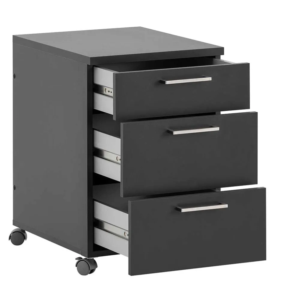 Bürorollcontainer auf weichen Kunststoffrollen - Loshos^Wohnen Best