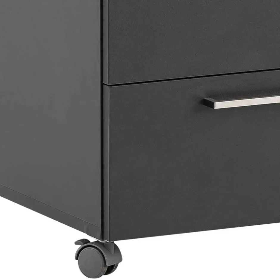 Bürorollcontainer auf weichen Kunststoffrollen - Loshos^Wohnen Best