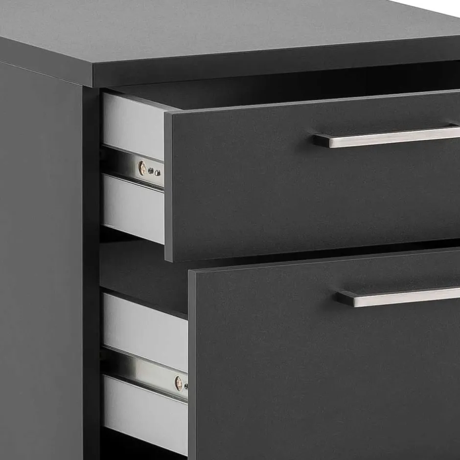 Bürorollcontainer auf weichen Kunststoffrollen - Loshos^Wohnen Best