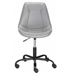 Bürostuhl mit Schalensitz in Grau Kunstleder - Formation^Wohnen Online