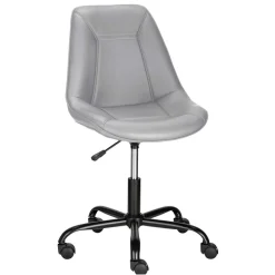 Bürostuhl mit Schalensitz in Grau Kunstleder - Formation^Wohnen Online