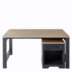 Wohnen Bürotisch & Rollcontainer Kombi - Joe (zweiteilig)