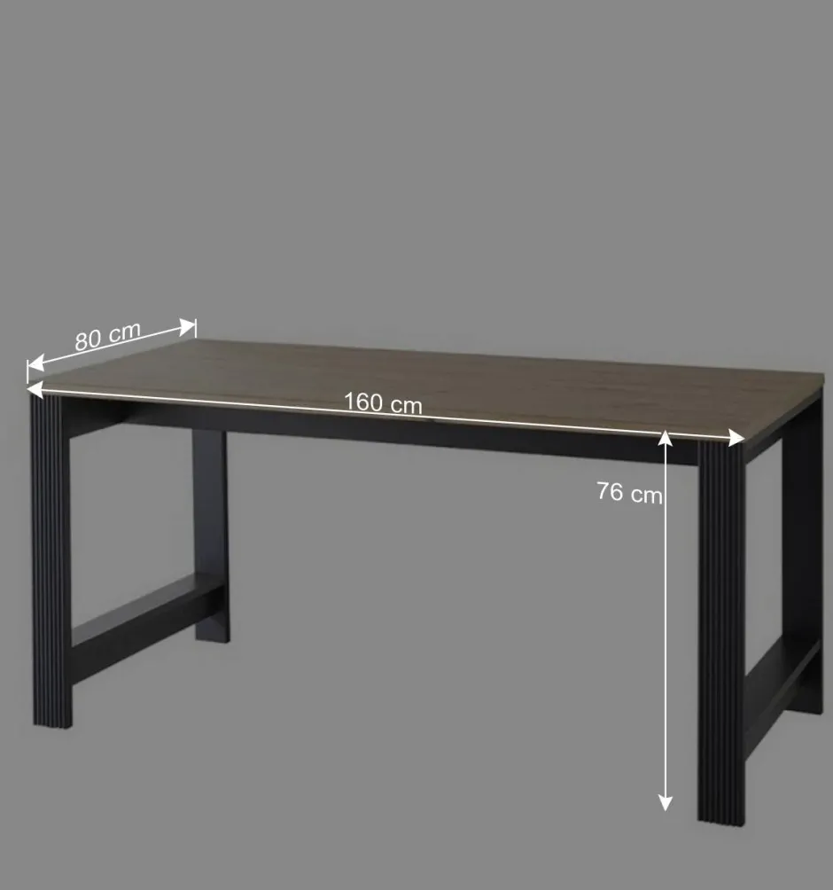 Wohnen Bürotisch & Rollcontainer Kombi - Joe (zweiteilig)