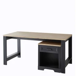 Wohnen Bürotisch & Rollcontainer Kombi - Joe (zweiteilig)