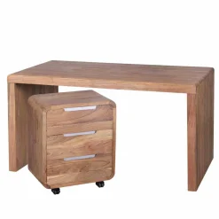 Bürotisch Drolivio aus Akazienholz^Wohnen Online