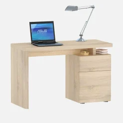 Bürotisch Lilina in Eiche Sonoma^Wohnen Discount