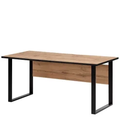 Wohnen Bürotisch Schreibtisch in Holzoptik Eiche - Zustic