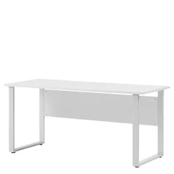 Wohnen Bürotisch Schreibtisch in Lichtgrau - Bowsla