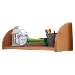 Kinder Wohnen Buche Kinder Halbhochbett mit Rutsche Podest - Altair