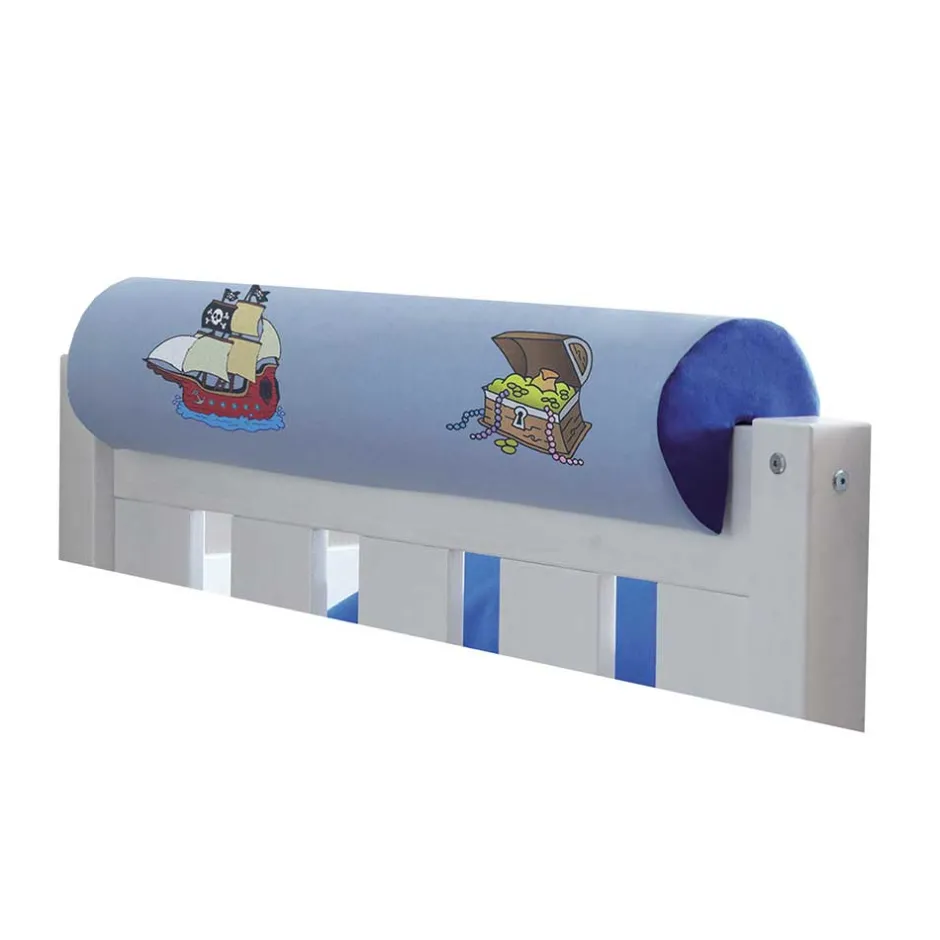 Kinder Wohnen Buche Stockbett für Jungen mit Rutsche - Leonie