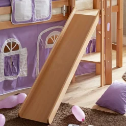 Buchenholz Mädchen Spielbett in Natur - Gravura^Wohnen New