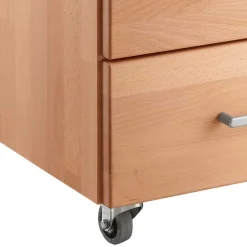 Wohnen Buchenholz Schreibtisch höhenverstellbar per Raster - Bash