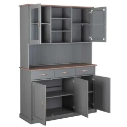 Buffetschrank in Grau & Braun - Nepplan^Wohnen Sale