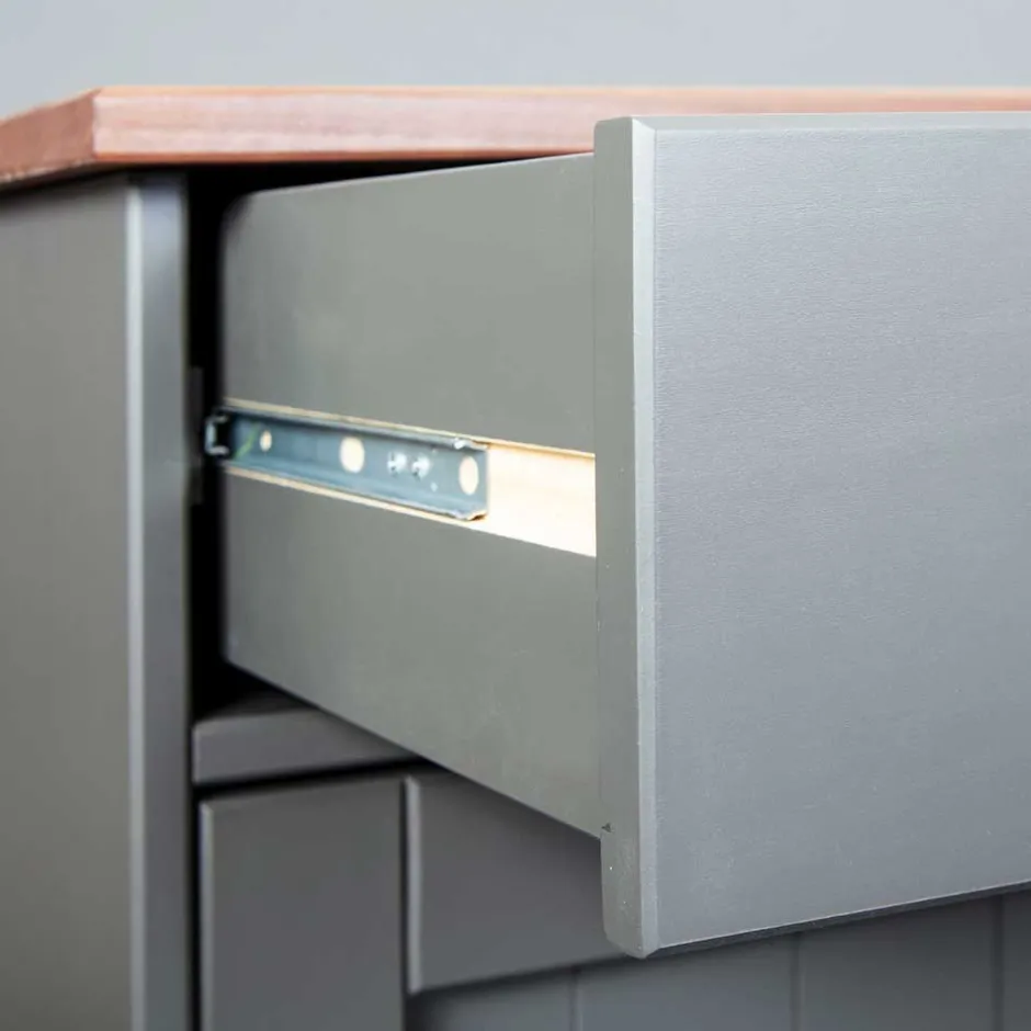 Buffetschrank in Grau & Braun - Nepplan^Wohnen Sale