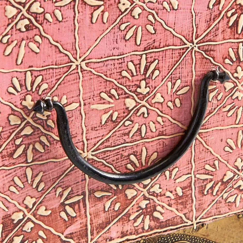 Bunte Holztruhe im Orientalischen Stil - Lilano^Wohnen Best