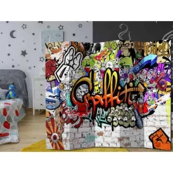 Kinder Wohnen Bunter Paravent für Jugendzimmer - Apulca