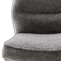 Wohnen Chenille Esszimmerstuhl um 360 Grad drehbar - Padira (2er Set)