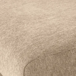 Chenille Hocker in Beigegrau Melange - Paola^Wohnen Best