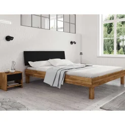 190cm Bettgestell mit Nachttischen - Olbysca (dreiteilig)^Wohnen Outlet