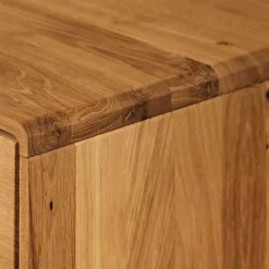 Wohnen 134cm breiter TV Unterschrank aus Holz - Eavy I