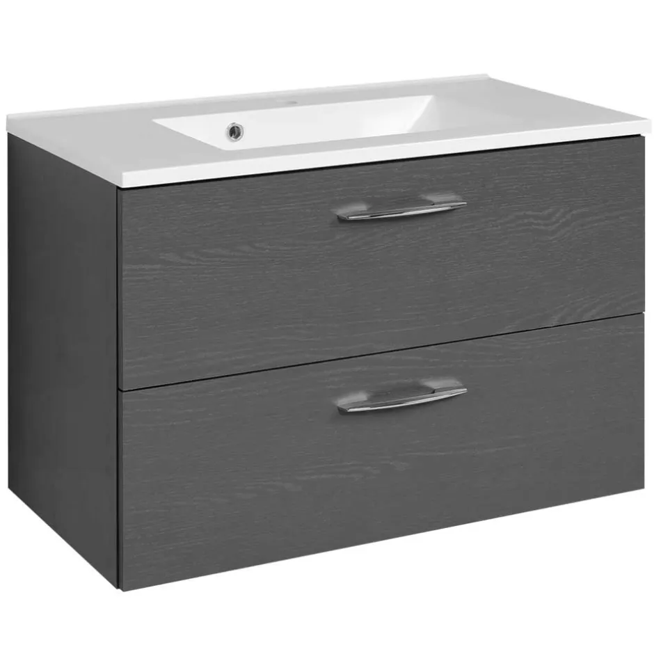 80cm breiter Waschtisch & Spiegelschrank - Juventuda (zweiteilig)^Wohnen Online