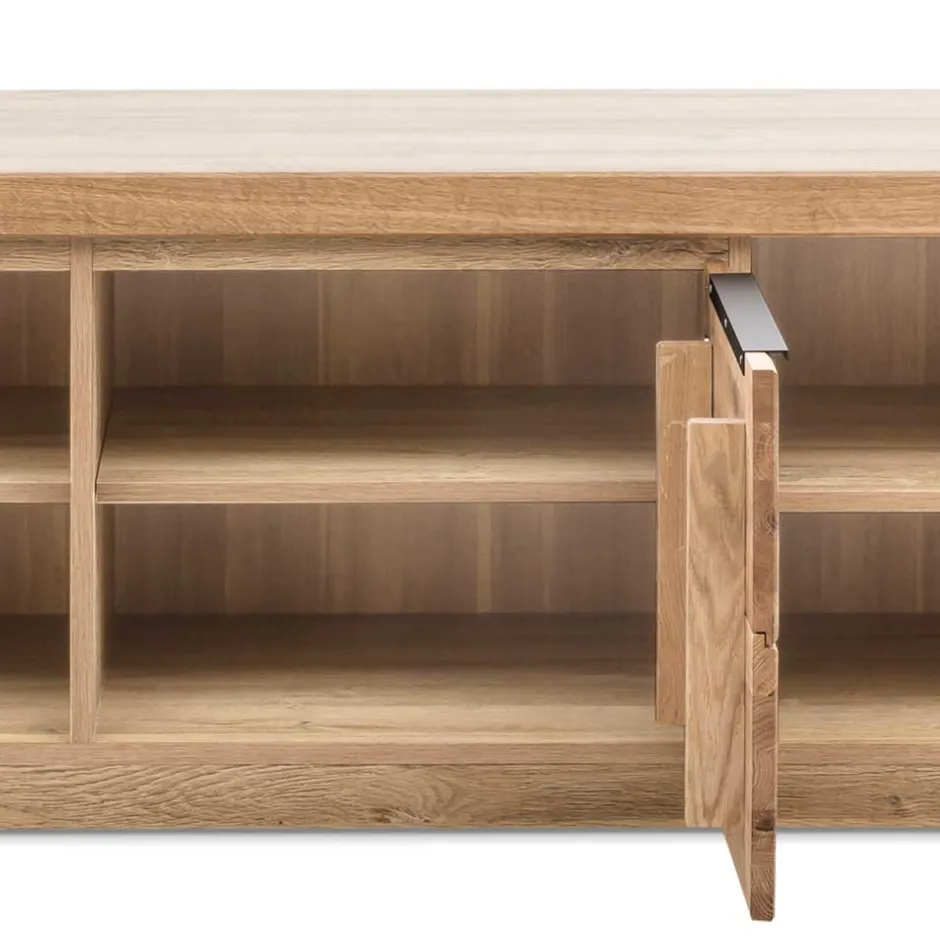 Wohnen 160cm breites TV Lowboard mit Doppeltür - Nelenia