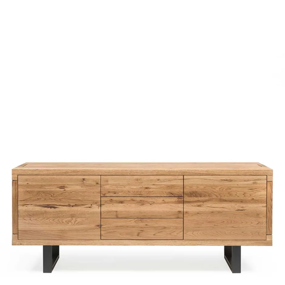 180cm Eiche Sideboard mit U-Gestell - Ventida^Wohnen Clearance