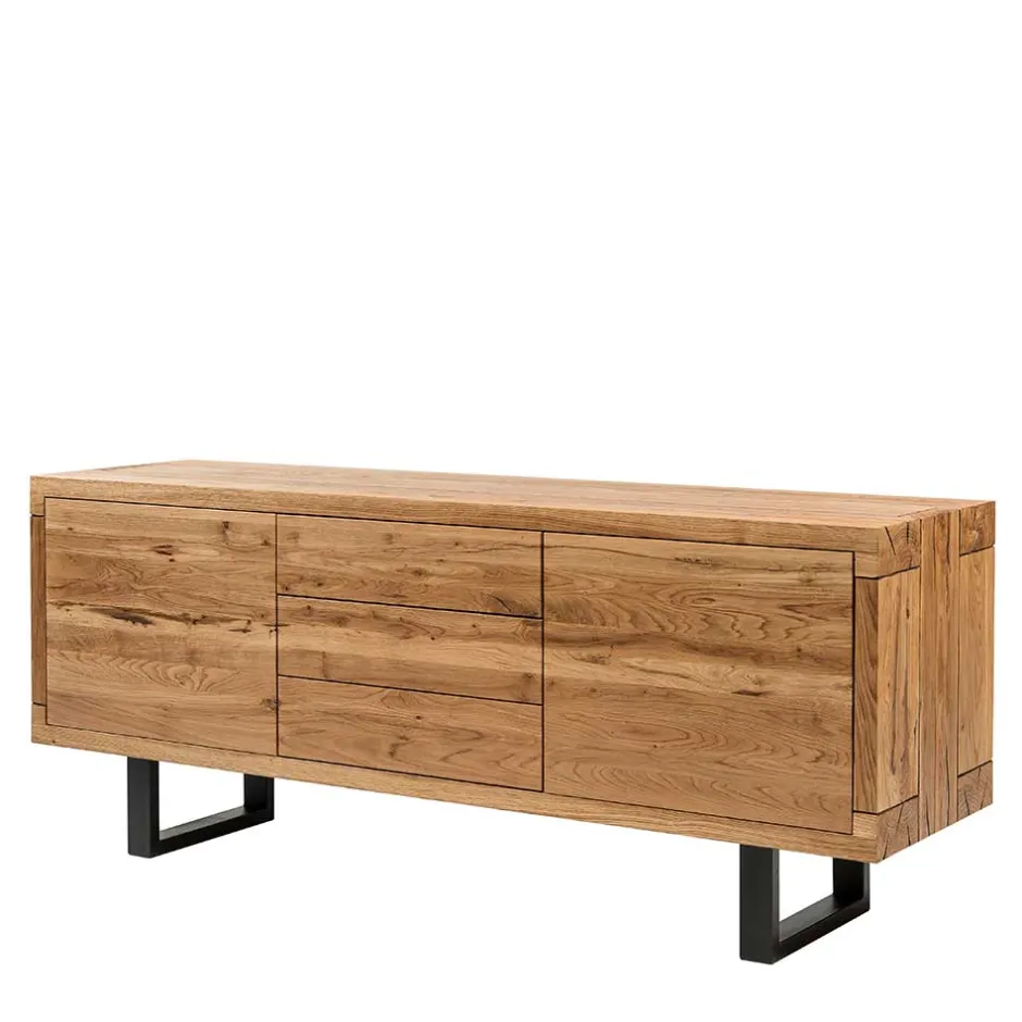 180cm Eiche Sideboard mit U-Gestell - Ventida^Wohnen Clearance