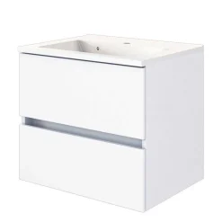 60cm Hänge-Waschtisch in Weiß - Vandan^Wohnen Online