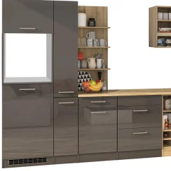 Wohnen 340cm Küchenschränke & Regale - Bozenia (zehnteilig)