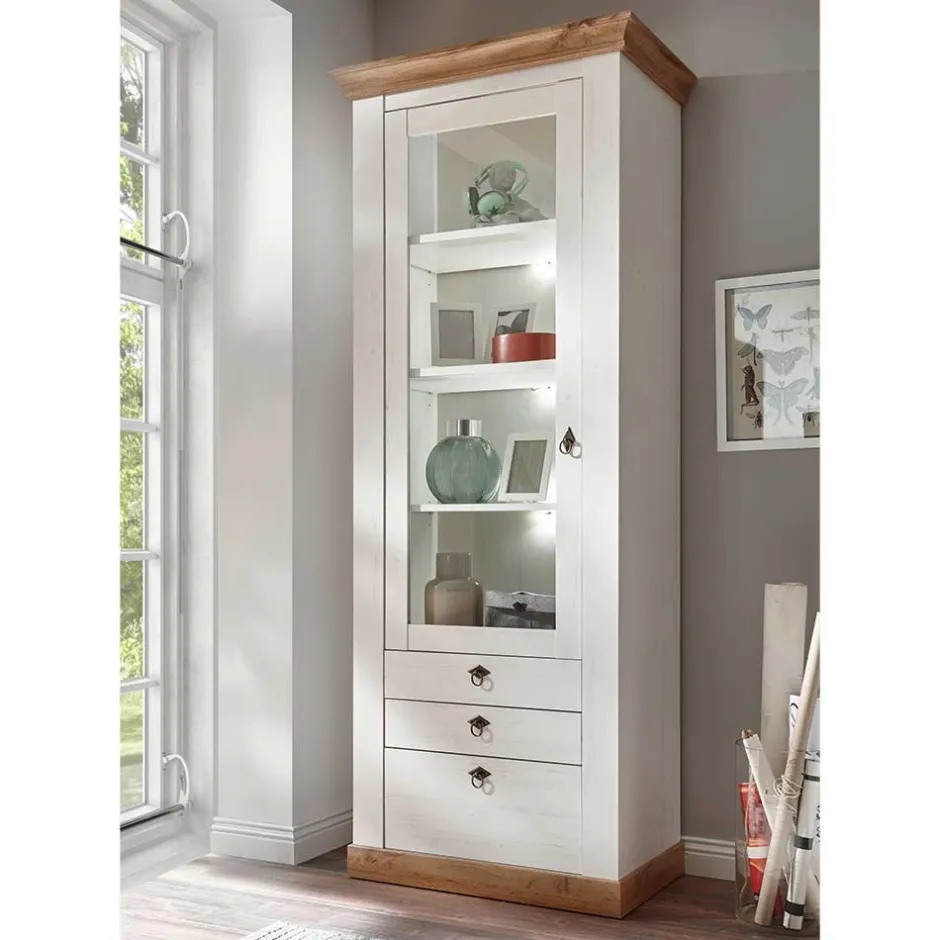 367cm Landhaus Anbauwand Set - Diatara (vierteilig)^Wohnen Online