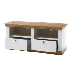 Wohnen 356cm Landhaus Wohnwand Set - Diatara (dreiteilig)