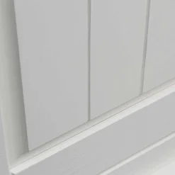 Wohnen 130cm Landhaus-Kommode mit Glaseinsatz - Bordona