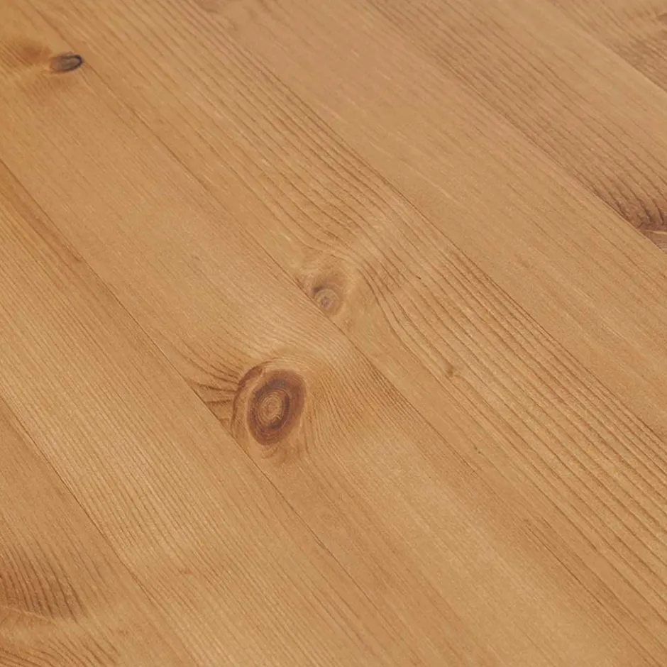 Wohnen 130cm Landhaus-Kommode mit Glaseinsatz - Bordona