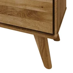 Wohnen 220cm lange TV Kommode aus Wildeiche - Eavy