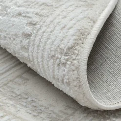 120cm runder Teppich mit kurzem Flor - Taomy^Wohnen Online