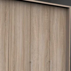 300cm Schlafzimmerkleiderschrank mit Holzdekor - Zayun^Wohnen Hot