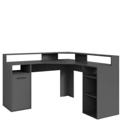 Computer Winkeltisch in Anthrazit - Ricky^Wohnen Discount