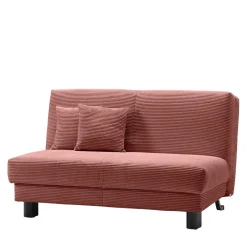 Wohnen Cord Faltsofa in Rot 145x85x100 - Jannik