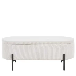 Wohnen Cord Polsterbank mit Stauraum Truhe - Donostia