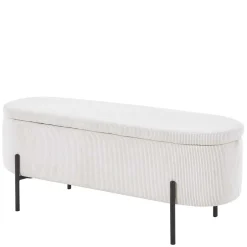 Wohnen Cord Polsterbank mit Stauraum Truhe - Donostia