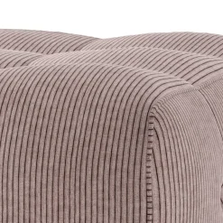 Wohnen Couch Polsterhocker in Mauve Cord - Samorah
