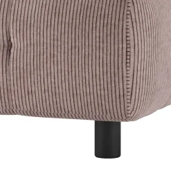 Wohnen Couch Polsterhocker in Mauve Cord - Samorah