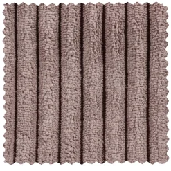 Wohnen Couch Polsterhocker in Mauve Cord - Samorah