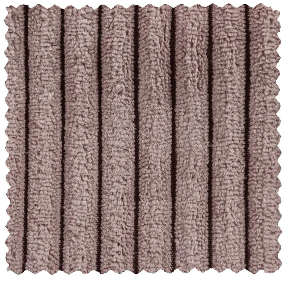 Wohnen Couch Polsterhocker in Mauve Cord - Samorah