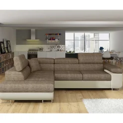 Wohnen Couchecke in Beige und Creme - Pysero